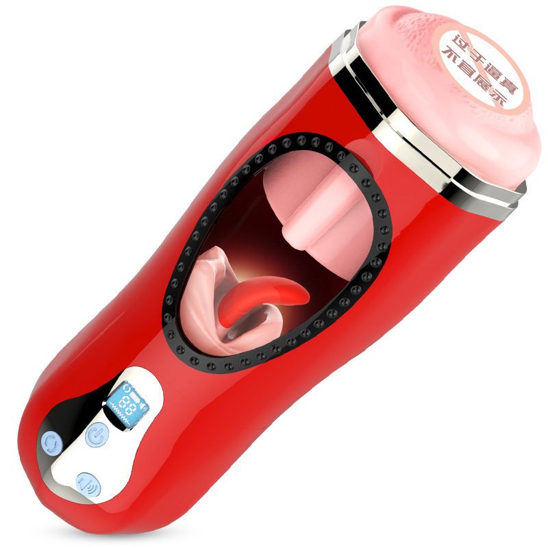 Tongue-Licking Cup Masturbator