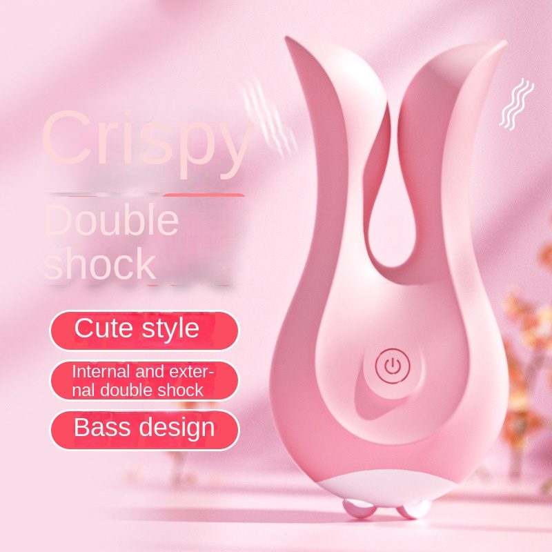 Vibrating Rabbit Vibrator in Silicone & ABS