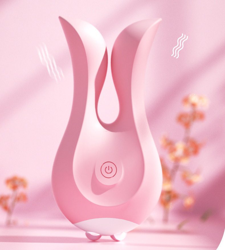 Vibrating Rabbit Vibrator in Silicone & ABS