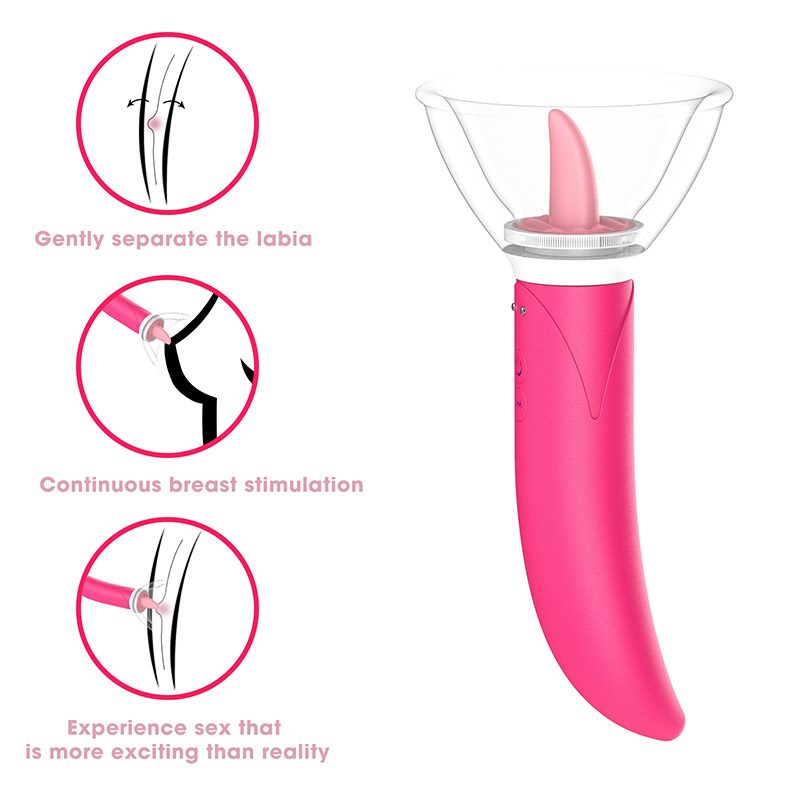 Suction Tongue G-spot Vibrator