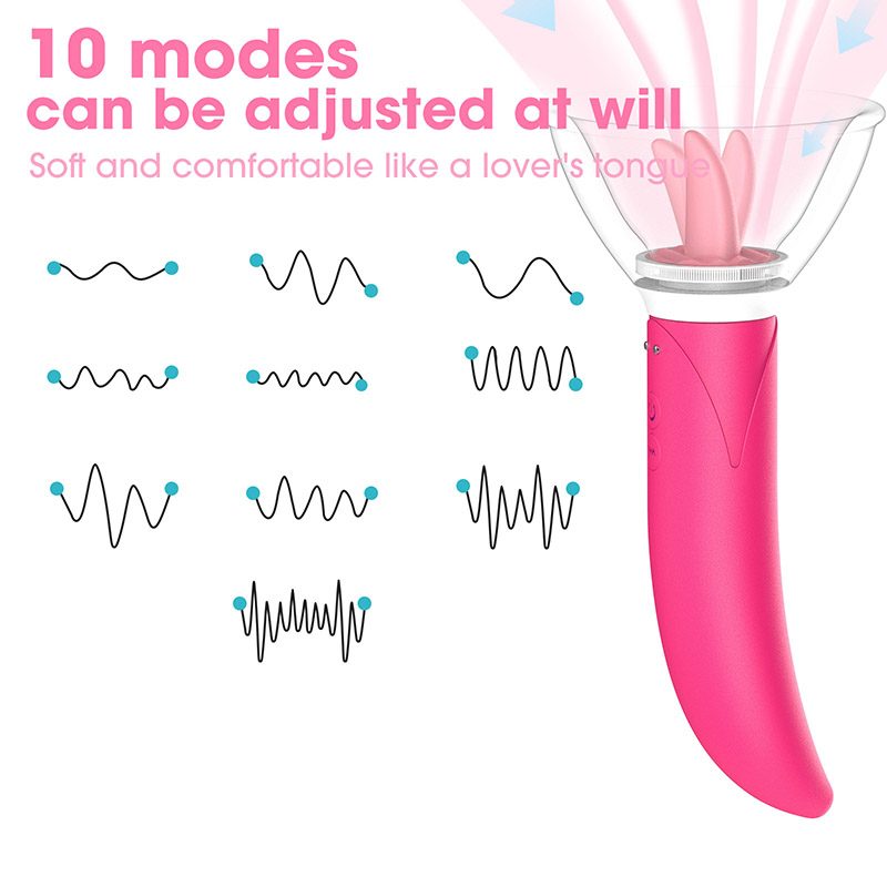 Suction Tongue G-spot Vibrator
