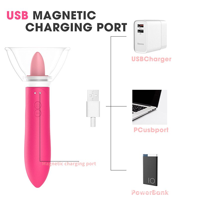 Suction Tongue G-spot Vibrator