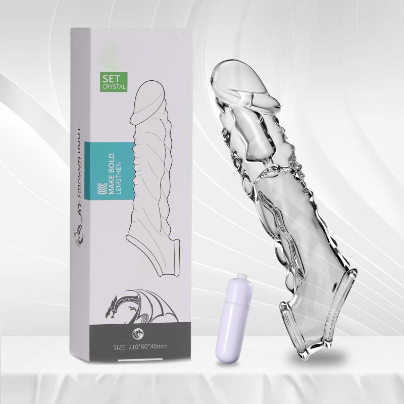 Crystal Wolf Sleeves Penis Sleeve