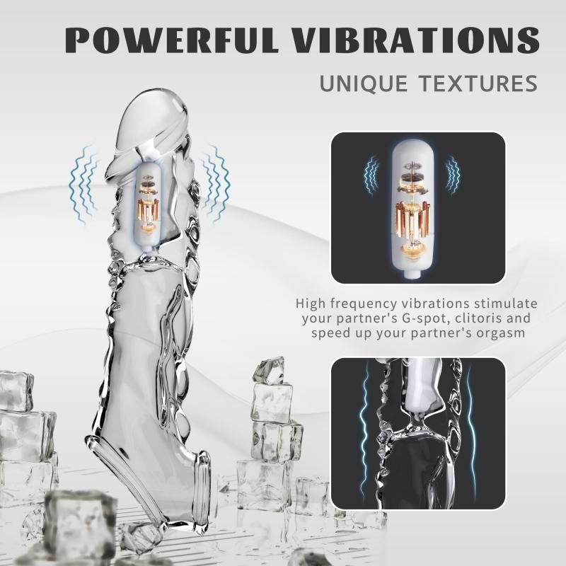 Crystal Wolf Sleeves Penis Sleeve