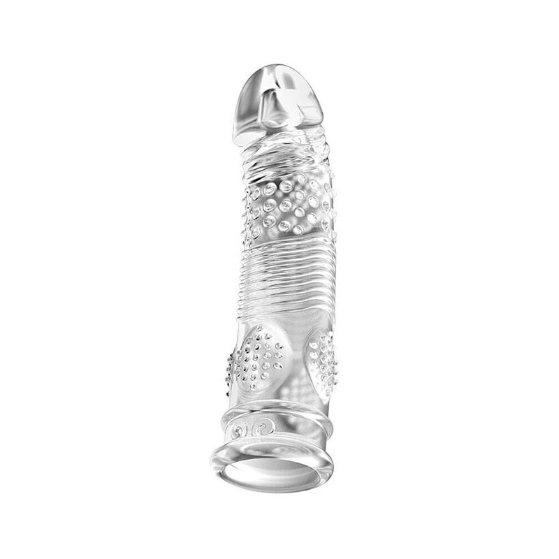 Crystal Wolf Penis Sleeve in Silicone & ABS