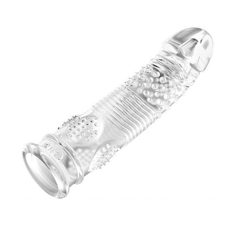 Crystal Wolf Penis Sleeve in Silicone & ABS