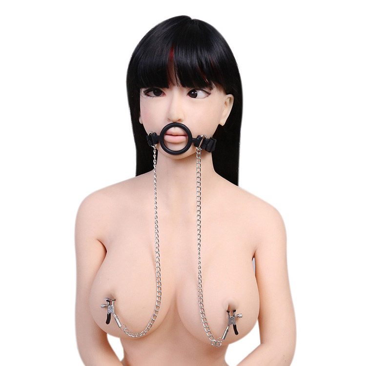 Silicone Mouth Strap-on Kit in PU