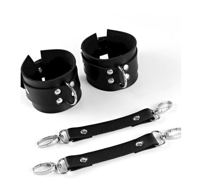 Wearable Leather Strap-on Kit Panties