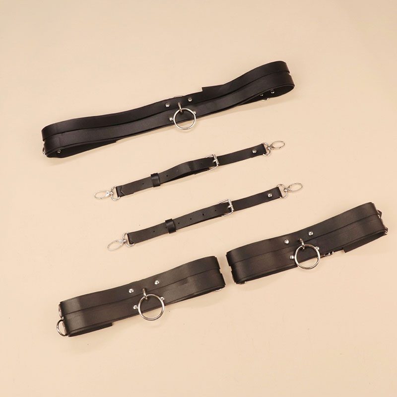 Leather Bondage Strap-on Kit Wearable