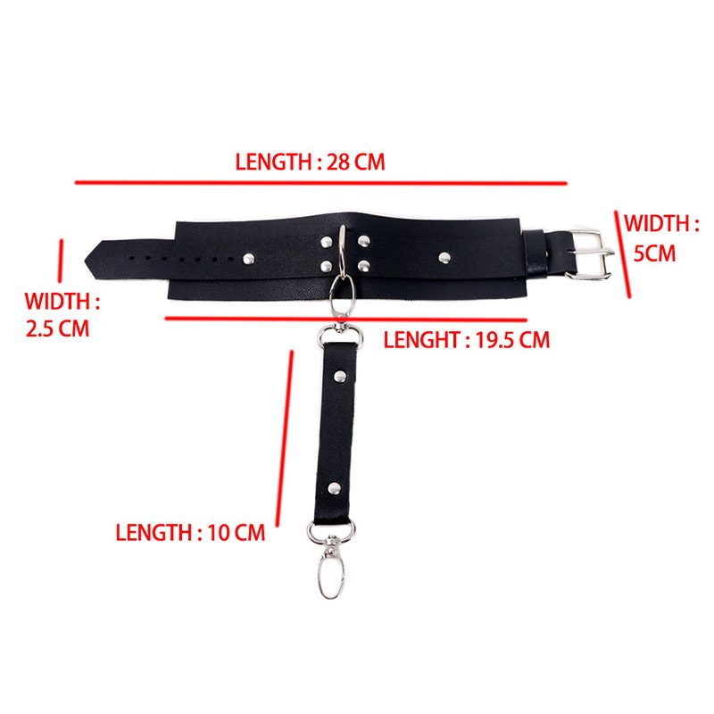 Leather Bondage Strap-on Kit Wearable
