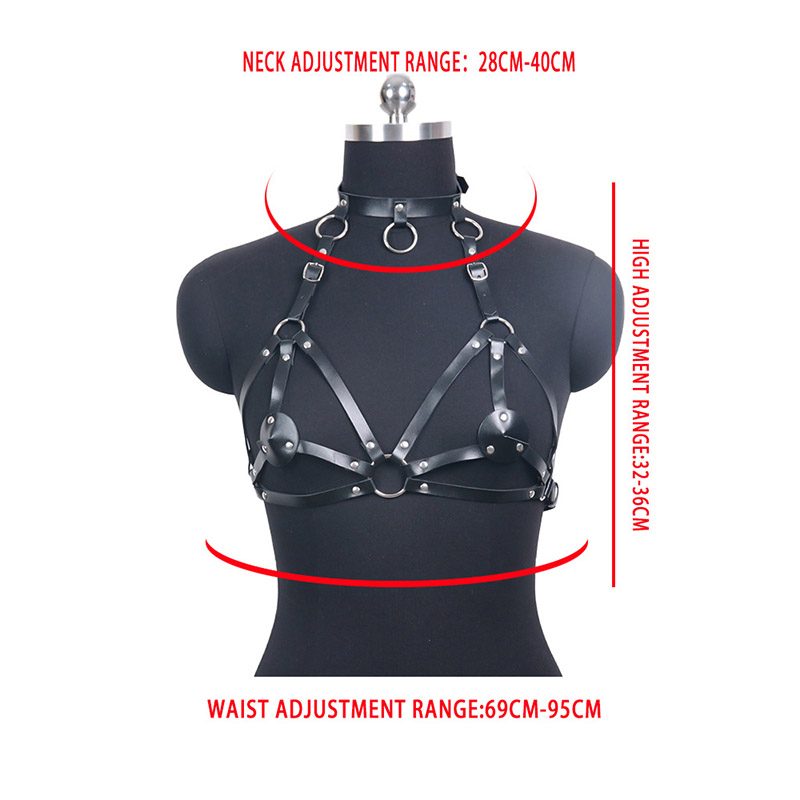 Leather Wearable Strap-on Kit Underwear