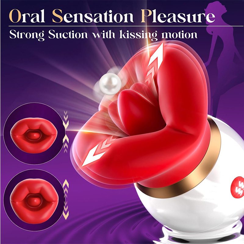 Large Mouth G-spot Vibrator Tongue