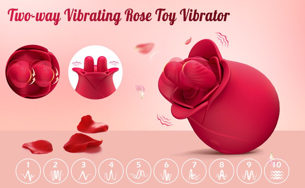 Clitoral Nipple G-spot Vibrator Tongue