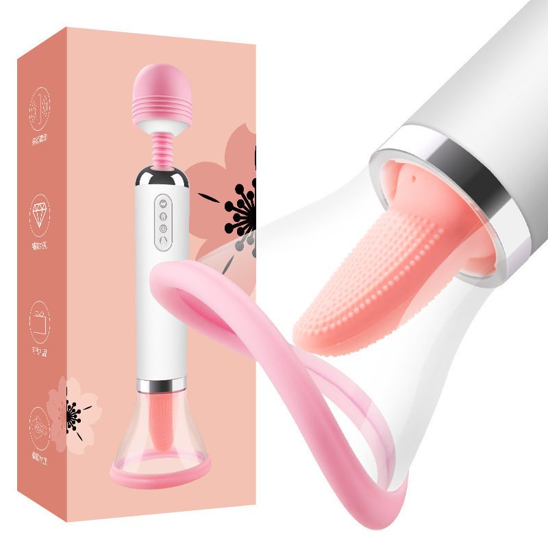 Suction Tongue Classic Vibrator Licking