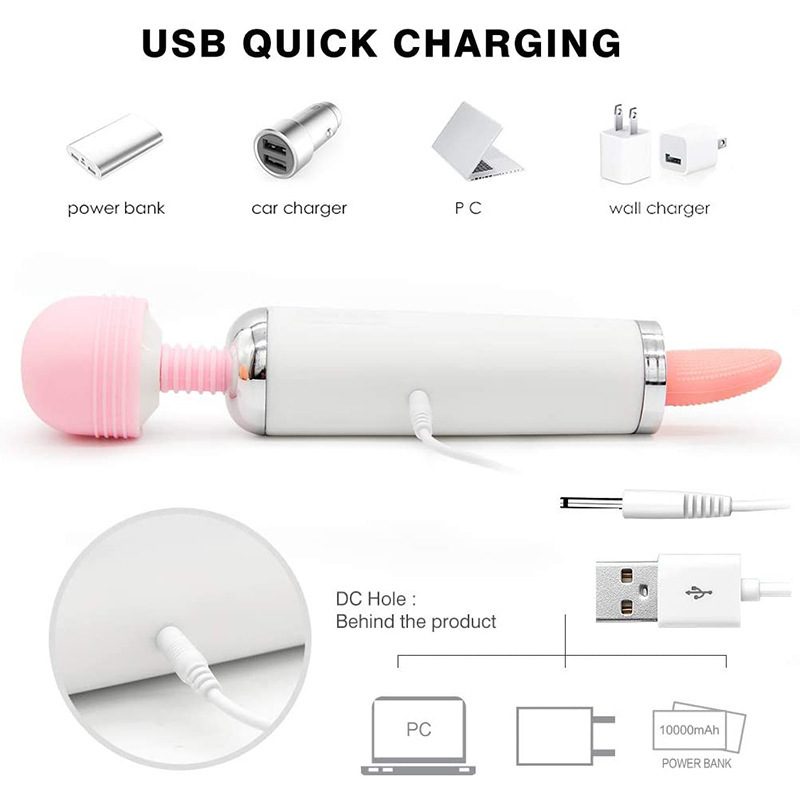 Suction Tongue Classic Vibrator Licking