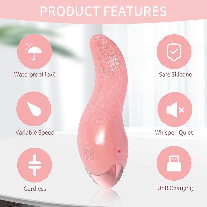 Tongue Massage G-spot Vibrator