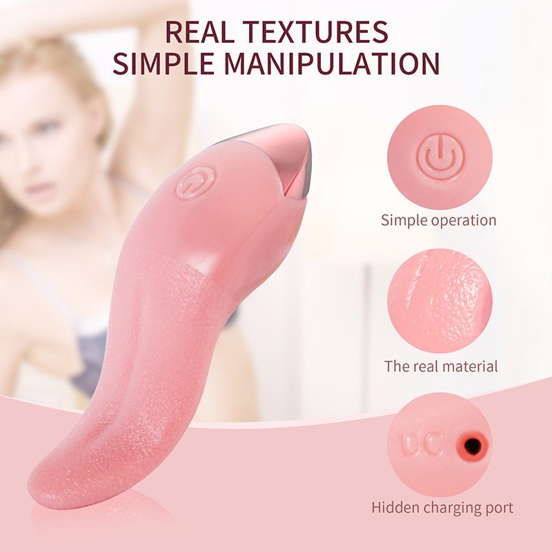 Tongue Massage G-spot Vibrator