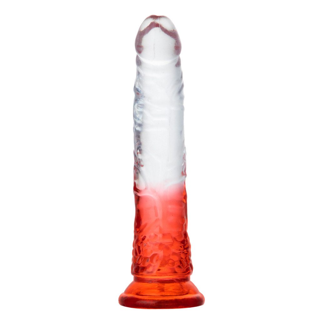 Crystal Clear Dildo in Silicone & ABS