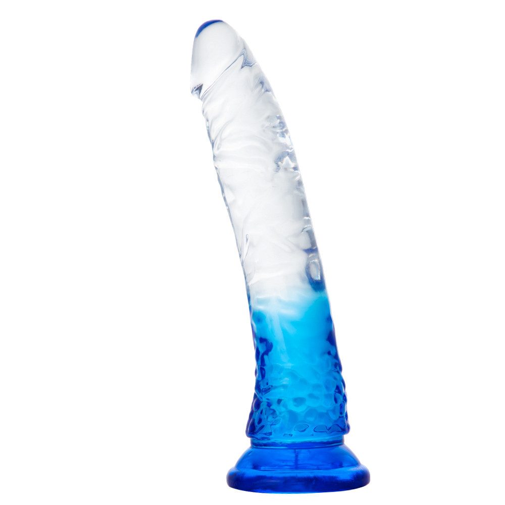 Crystal Clear Dildo in Silicone & ABS