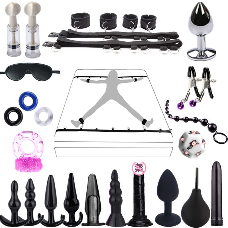 Kit harnais anal en PU
