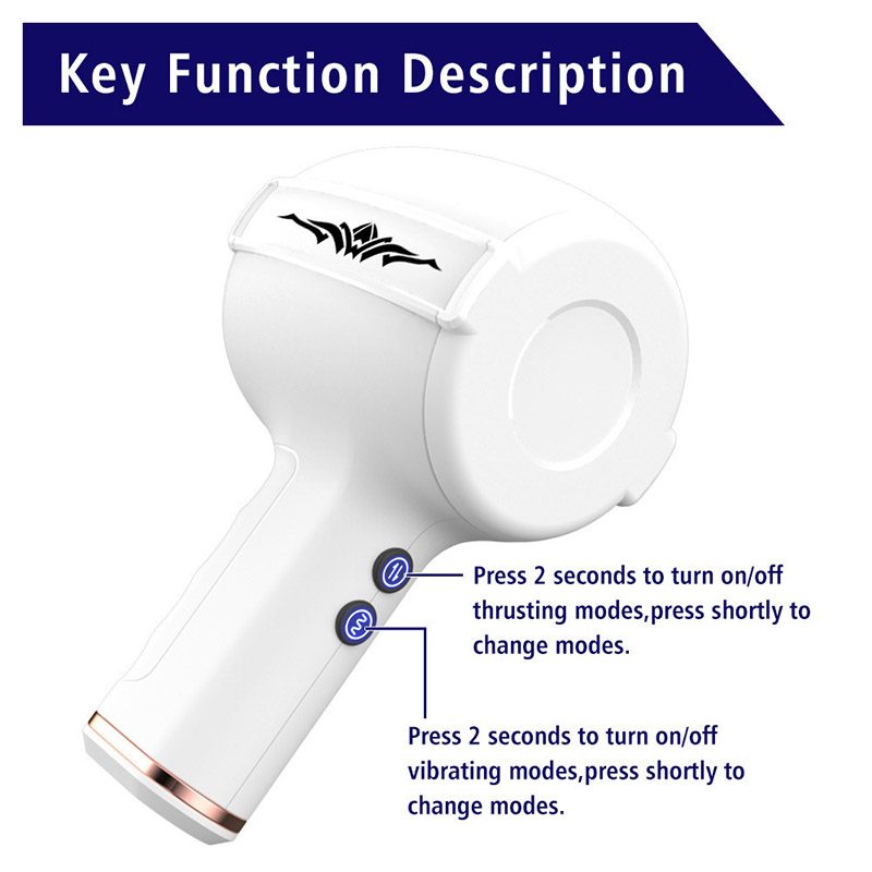 Airplane Cup Masturbator Vibrating