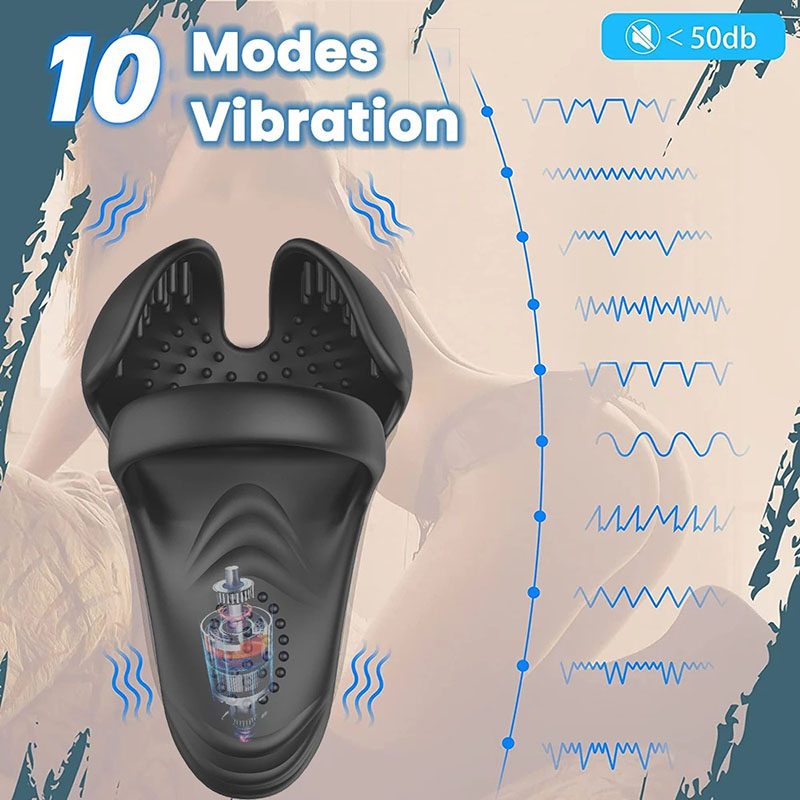 Rechargeable Locking Prostate Massager Novelty