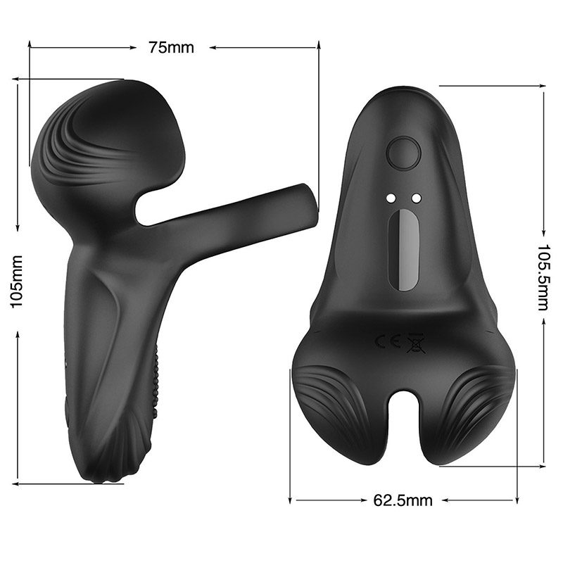 Rechargeable Locking Prostate Massager Novelty