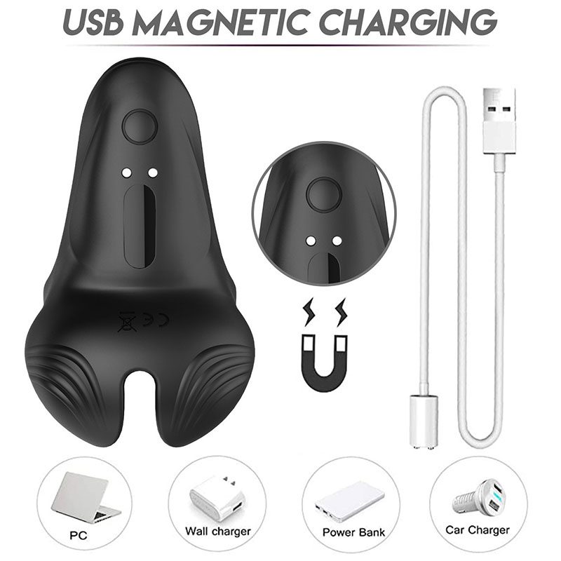 Rechargeable Locking Prostate Massager Novelty