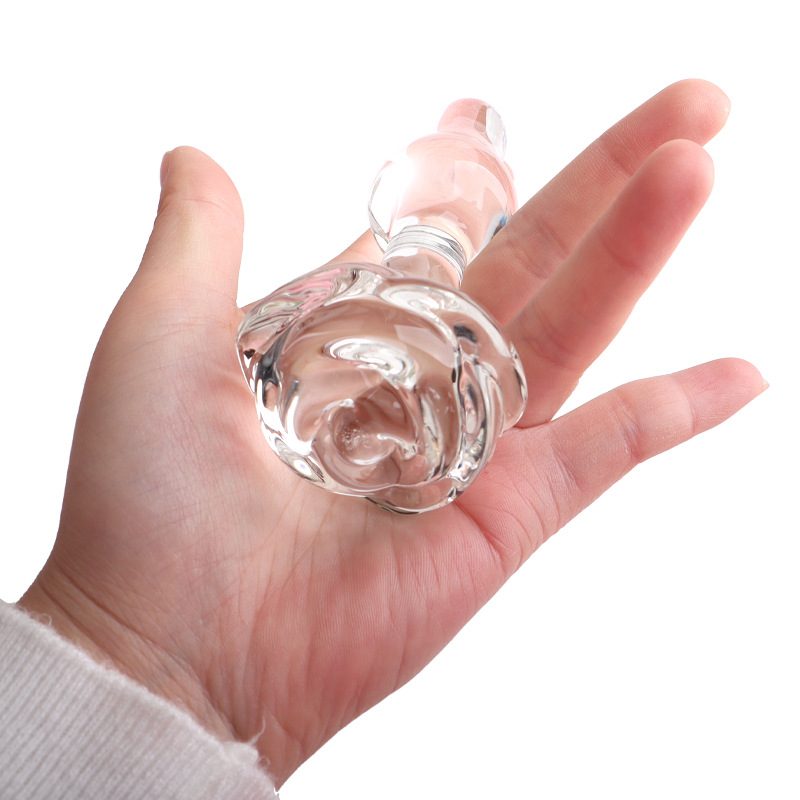 Crystal Glass Toy Anal (10.3 cm)