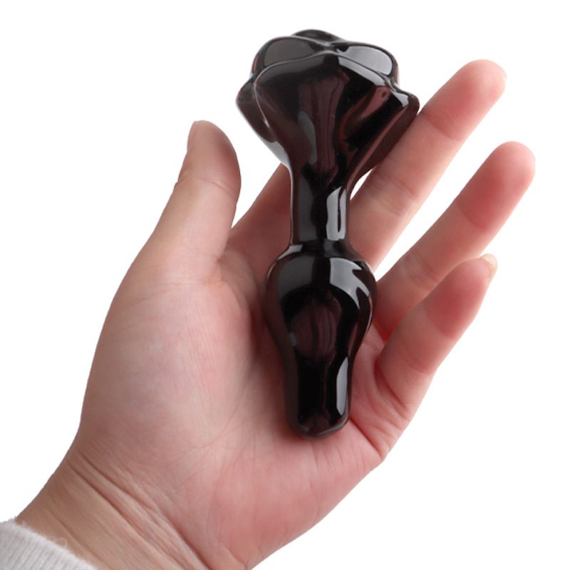 Crystal Glass Toy Anal (10.3 cm)