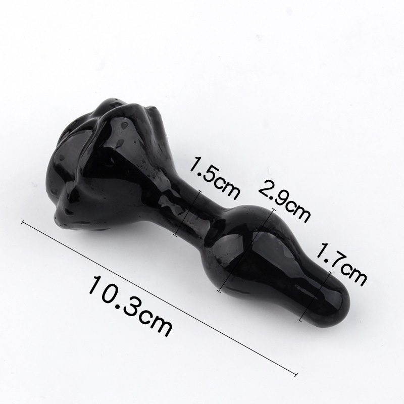 Crystal Glass Toy Anal (10.3 cm)