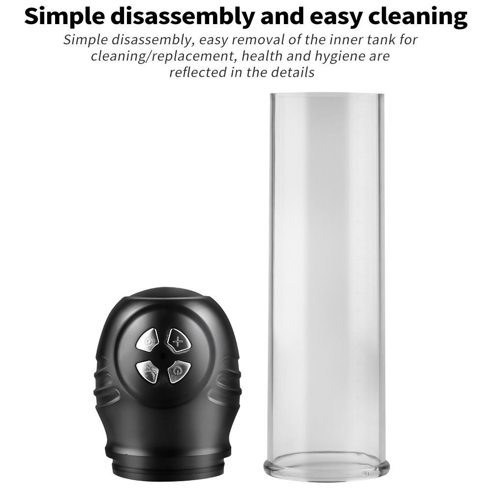 Airplane Cup Penis Pump in Silicone & ABS