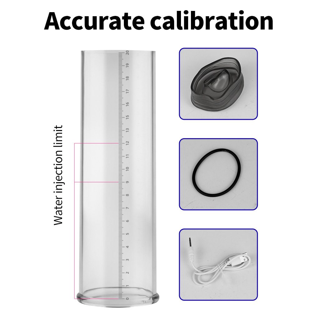 Airplane Cup Penis Pump in Silicone & ABS