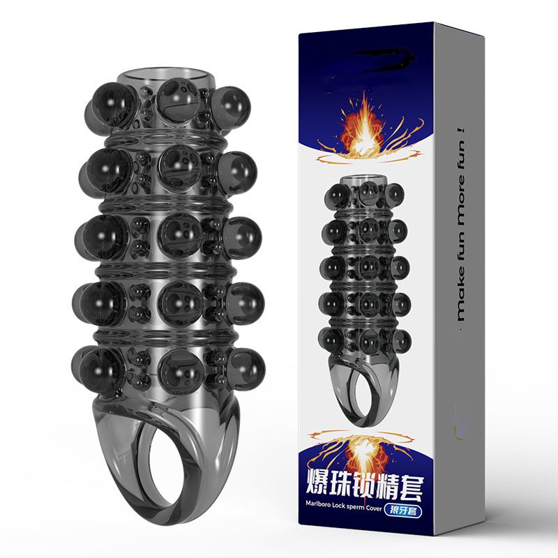 Locking Wolf Penis Sleeve in Silicone & ABS