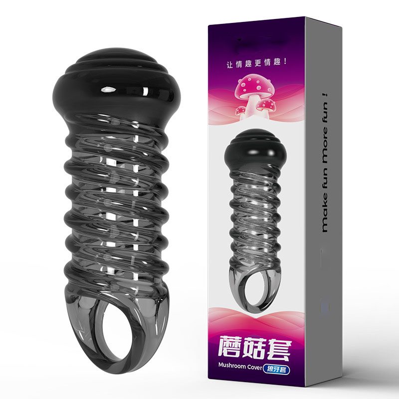 Locking Wolf Penis Sleeve – Black