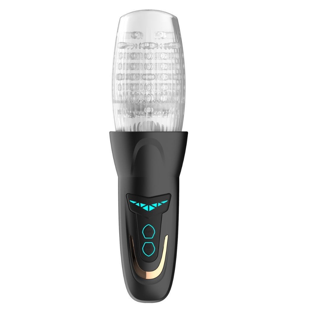 Telescopic Vibration Masturbator Cup