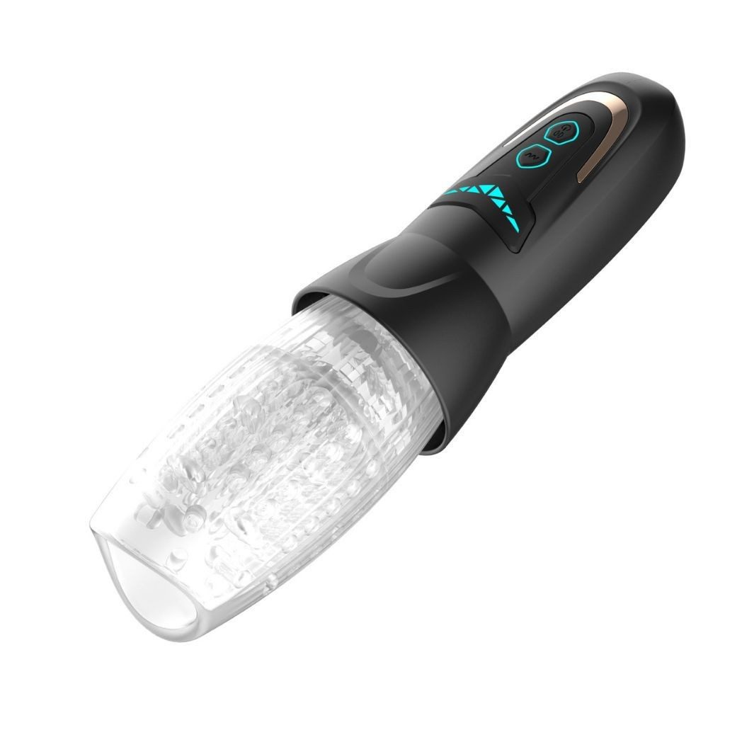 Telescopic Vibration Masturbator Cup