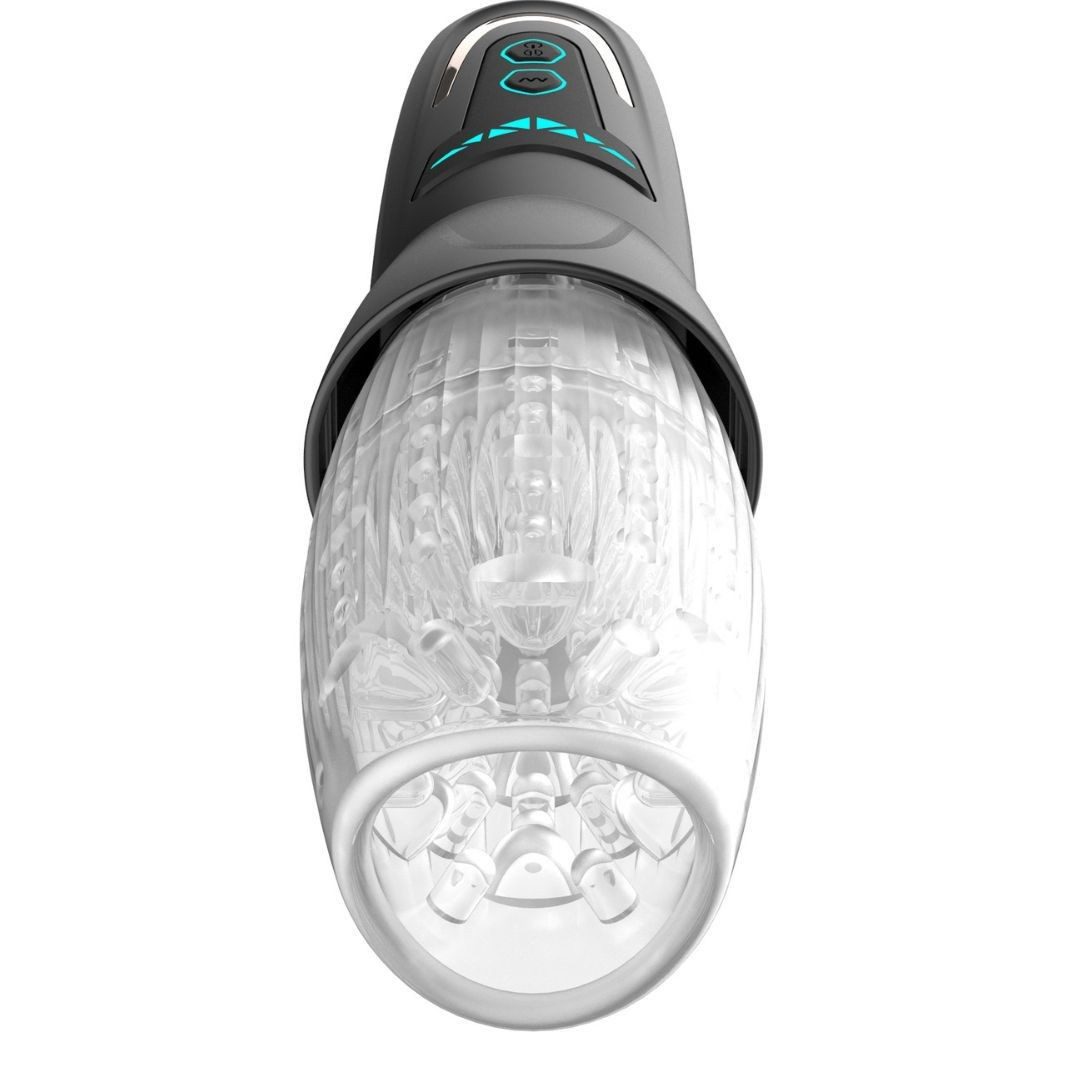 Telescopic Vibration Masturbator Cup