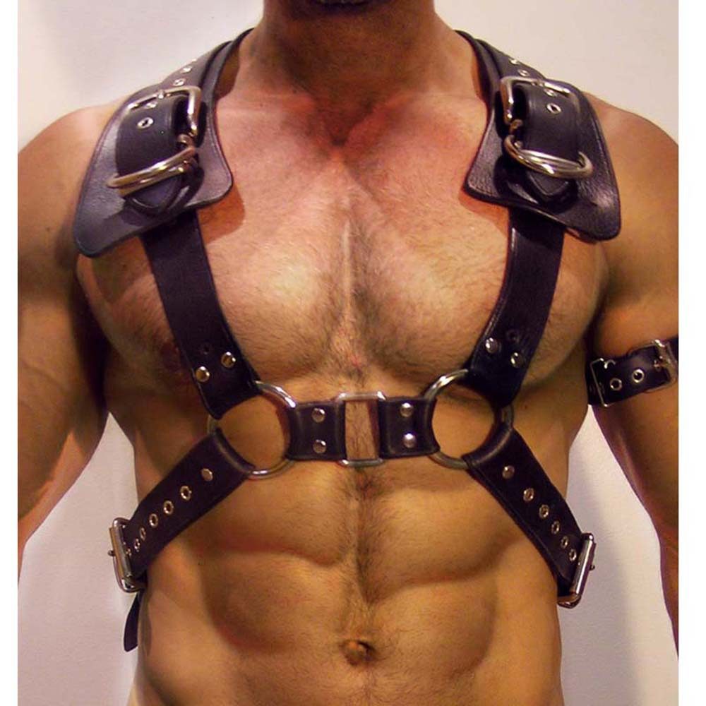 Leather Bondage Strap-on Kit in PU