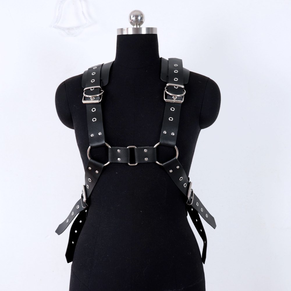 Leather Bondage Strap-on Kit in PU