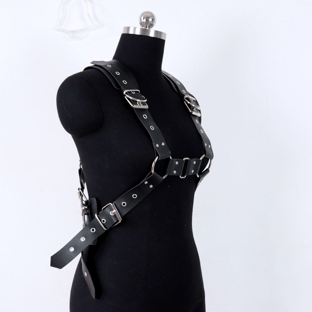 Leather Bondage Strap-on Kit in PU
