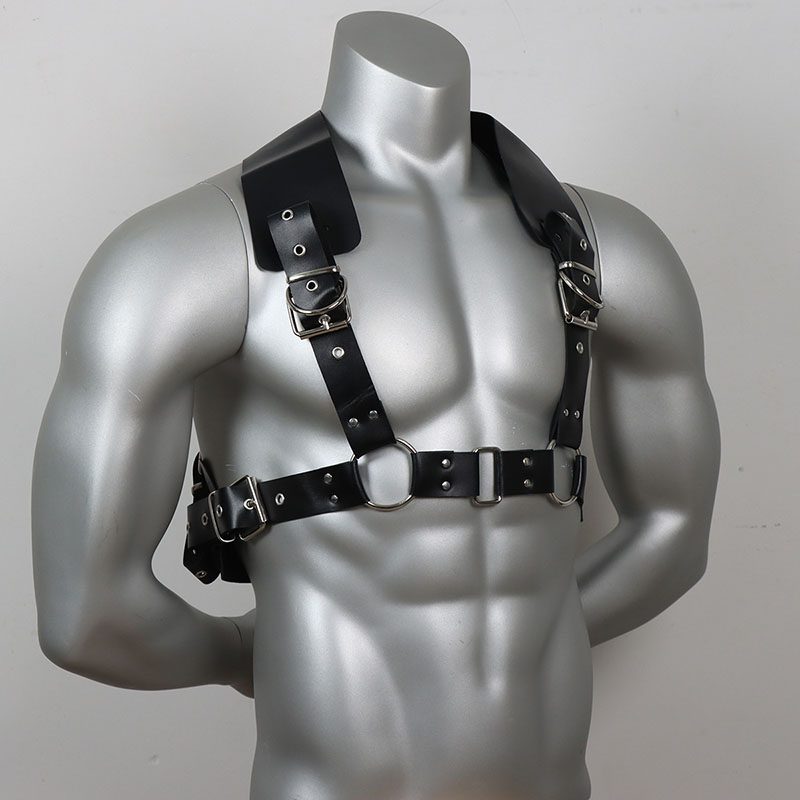 Leather Bondage Strap-on Kit in PU