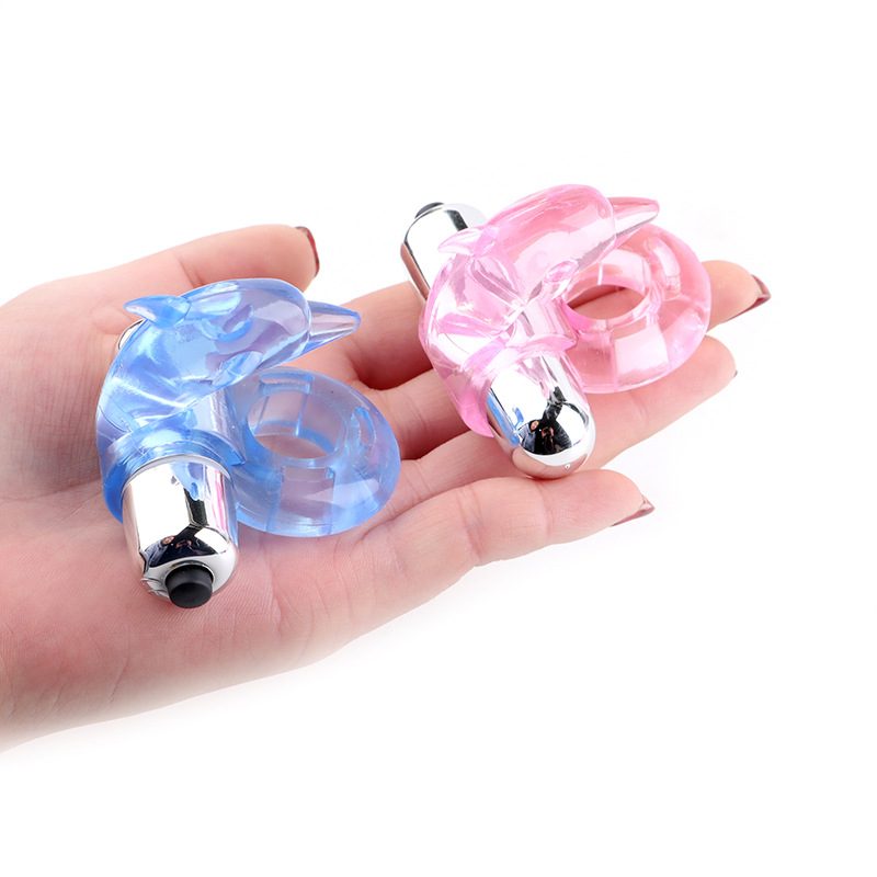 Dolphin Vibrating Cock Ring