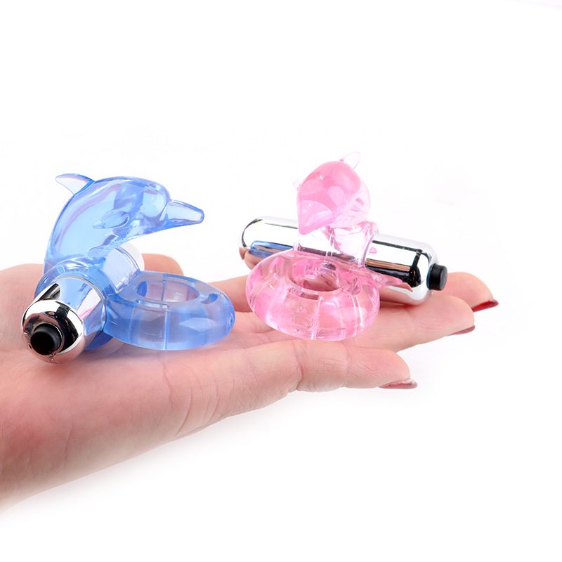 Dolphin Vibrating Cock Ring