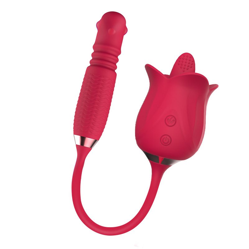 Rose Tongue Classic Vibrator Licking