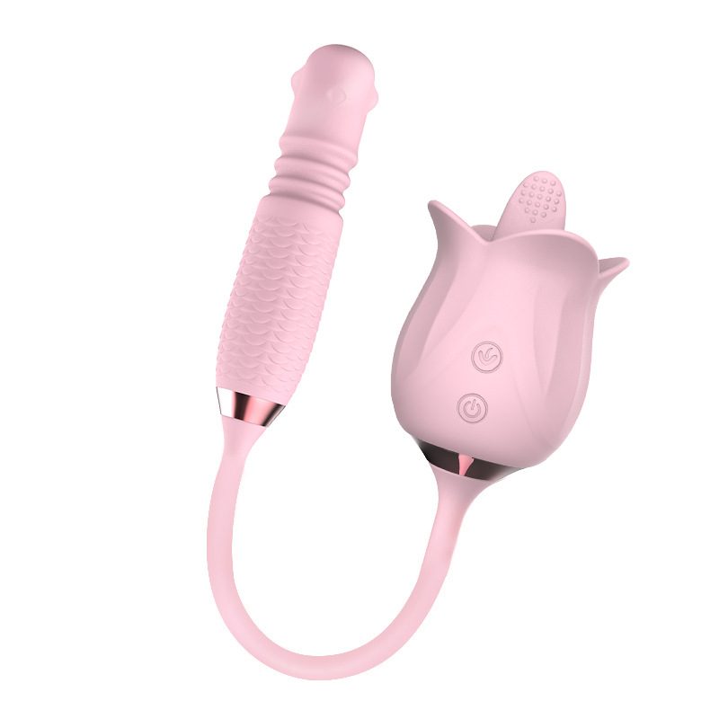 Rose Tongue Classic Vibrator Licking