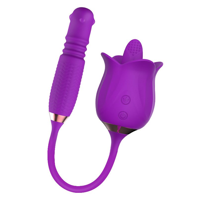Rose Tongue Classic Vibrator Licking