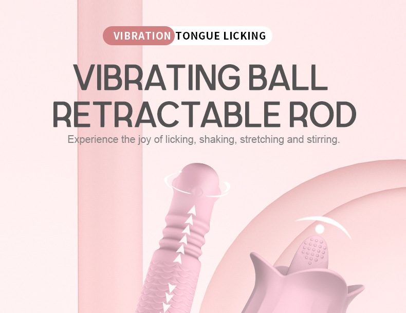 Rose Tongue Classic Vibrator Licking
