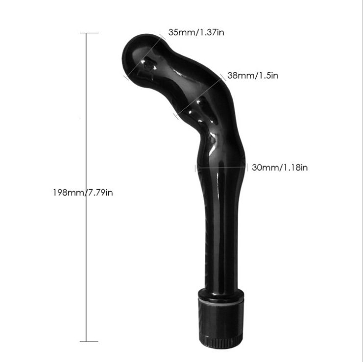 Vibrador de punto G curvado