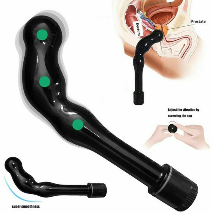 Vibrador de punto G curvado